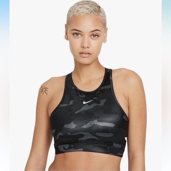 Nike Other - Nike Dri-FIT Swoosh Women's Medium-Support Camo Sports Bra Sz XL